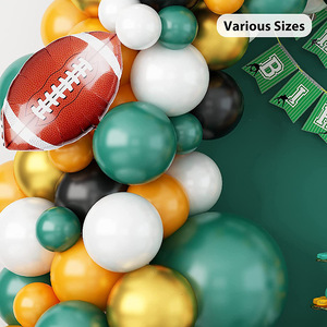 110 pièces/ensemble <span class=keywords><strong>Rugby</strong></span> thème ballon arc guirlande ensemble sport fête ballon <span class=keywords><strong>anniversaire</strong></span> sport fête <span class=keywords><strong>Rugby</strong></span> jeu thème <span class=keywords><strong>anniversaire</strong></span> <span class=keywords><strong>décoration</strong></span> - Product Image 5