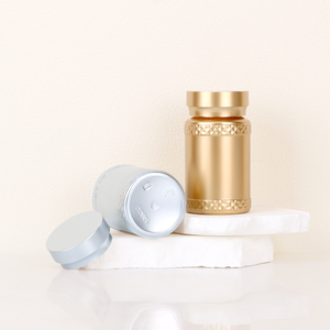 Envases Metálicos de Plástico con Tapa de Rosca, Frascos de Almacenamiento Personalizados para Suplementos y Cosméticos - Product Image 4