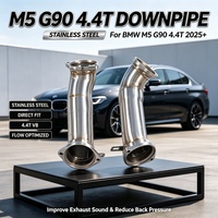 Fortschrittliches Großhandels-Frontkit für BMW M5 G90 4.4T + Verbesserte Gasanstoßreaktion 2025 SS304 Downpipe Racing Flow Tuning Kit Premium