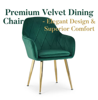Chaise de salle à manger moderne nordique en velours avec dossier et pieds en métal pour restaurants, cafés et salons