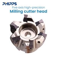Fraise à face indexable MFWN de haute précision, 90 degrés, 5 axes, avance rapide, fraise à découpe lourde pour insert WNMU08