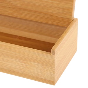 Rectangular bamboo tableware <b>storage</b> <b>box</b>, <b>kitchen</b> utensil <b>box</b>, chopstick holder, silverware <b>storage</b> <b>box</b>, drawer <b>storage</b> <b>box</b> - Product Image 5