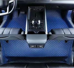 Alfombrillas de Coche de Cuero de Lujo Personalizadas de Doble Capa, Prensadas en Caliente, 9D 5D 7D, Impermeables, de 10 mm de Grosor, Juego Completo para Korando <span class=keywords><strong>Santa</strong></span> <span class=keywords><strong>Fe</strong></span> X5 A4 Q5 - Product Image 1