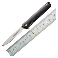 Couteau pliant tactique multi-outils en acier inoxydable, lame en acier inoxydable, EDC, camping en plein air, poche, sécurité, utilitaire, changement rapide, manche en nylon OEM