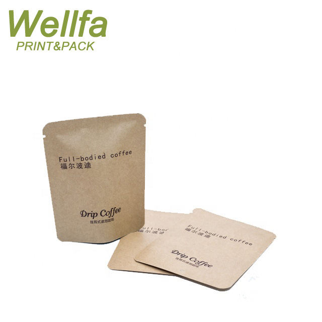Factory Price Aluminium Foil Customized Plastic/craft Paper Tea/drip Coffee Packaging Bag