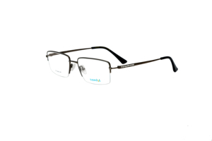 Superovo unisex kinh doanh phong cách nửa-khung Titanium Kính mắt khung kim cương thiết lập quá trình Trọng lượng nhẹ cho đọc sách hàng ngày - Product Image 3