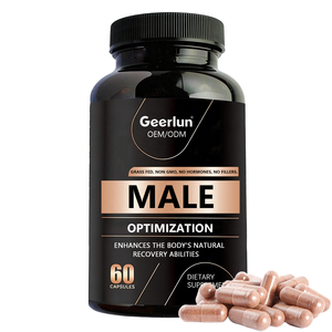 Cápsulas de Complejo de Hierba de Pastoreo de Marca Privada, Energía Natural y Apoyo a la Vitalidad de la Próstata, Cápsulas para la Optimización Masculina, Suplemento Dietético - Product Image 1