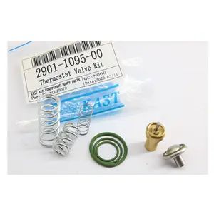 Screw Air Compressor Parts Valve Maintenance Kit copper Thermostatic valve 2901109500