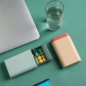 กล่องเก็บยาพลาสติกแบบพกพาขายดี ปี 2025 รับผลิตตามสั่ง (OEM) - Product Image 4