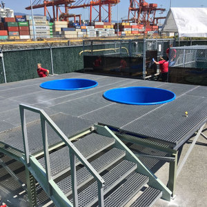 Griglia in Fibra di Vetro Mini Mesh Antiscivolo per Pavimenti di Garage e Piattaforme - Product Image 6