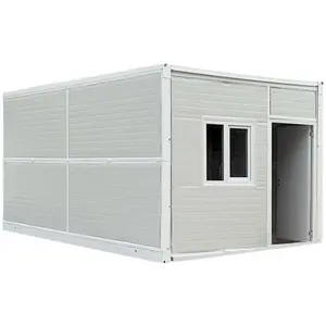 Foldable One Bedroom Mobile Living Container House Apartment Building Collapsible Office Supply