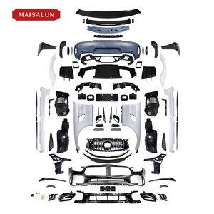 Nuevo Kit de Carrocería Completo de Fibra de Carbono Seca PP MAISALUN para <span class=keywords><strong>Mercedes</strong></span>-<span class=keywords><strong>Benz</strong></span> <span class=keywords><strong>AMG</strong></span> <span class=keywords><strong>GT</strong></span>/GTS, Actualización al Estilo GTR Pro 1:1, Parachoques - Product Image 6