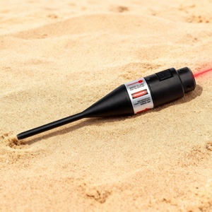 ACUMETA ชาร์จใหม่ได้ผ่าน USB 64PB อลูมิเนียมกันน้ำ เครื่องมือล่าสัตว์ เลเซอร์สีแดง/เขียว 32 อะแดปเตอร์ ใช้ได้กับขนาด 0.17 12GA หลายขนาด - Product Image 1