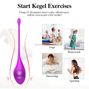 SacKnove 6 Stück Set Weibliche Masturbation Liebhaber Vaginal Übung Ben Wa Postpartum Reparatur Sexspielzeug Kirsche Kegel Bälle für Frauen - Product Image 5