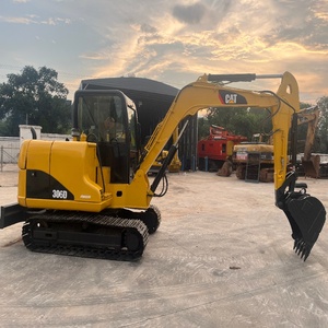 Miniexcavadora CAT 306D usada de alta calidad, excavadora pequeña de 6 toneladas de segunda mano para construcción - Product Image 4