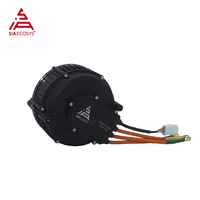 Moteur Central QS MOTOR QS165 V2 35H 5000W 72V 100KPH IPM PMSM avec Poulie à Courroie