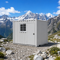 Conteneur de stockage sec portable DFC 8FT 9FT 10FT 11FT 12FT, mini-conteneur habitable à vendre