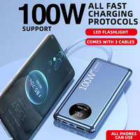 Nouvelle vente flash : Chargeur portable 3 en 1 avec câble intégré, batterie externe 10000mAh, chargeur de batterie externe 10000mAh