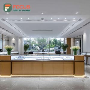 Exhibidor de Metal para Interiores de Joyería de Lujo, Mostrador de Exhibición para Espacios de Boutique - Product Image 2