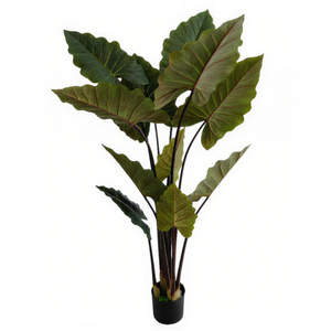 Planta Artificial Decorativa <span class=keywords><strong>de</strong></span> <span class=keywords><strong>Alocasia</strong></span>, Planta Artificial <span class=keywords><strong>de</strong></span> Taro Arcoíris con Tacto Real, Bonsái para Decoración <span class=keywords><strong>de</strong></span> Interiores del Hogar, Otras Decoraciones para Bodas - Product Image 6