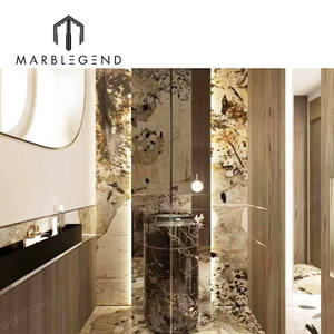 Qpfm — pierres de luxe, balles en quartz, patagony, <span class=keywords><strong>granit</strong></span> brésilien, rétro-éclairé, pour projet de villa, offre spéciale - Product Image 1