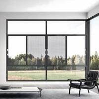 Hot Selling 5MM 9A 5MM Schiebefenster aus gehärtetem Glas mit gebrochener Brücke aus Aluminium legierung