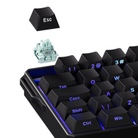 AKKO FUN60 Ultra-ST HE/TMR Mechanical Aluminum Gaming Keyboard Side Printed Keycaps Full Range 0.01mm RT Tri-mode 2.4GHz