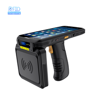 Lector Rfid Colector DE DATOS Android 12,0 Gestión de activos de inventario lector de mano UHF RFID