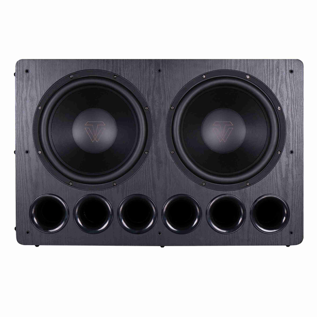 Tonewinner Best15-inch Dual Drivers Subwoofer LED Display APP Controller 1500W Active Wood Material Super Bass for Home Theater