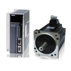 XINJIE AC elektrik motoru 2.3K.W 1500RPM 220V MS-130ST-M15015B-22P3 Servo Motor Servomotor sürücü DS3E-22P3-PFA