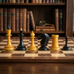 Handmade Antique <b>Wooden</b> Russian Soviet <b>Chess</b> <b>Set</b> Luxury Table Board Game Pieces with Modern Design for Children - Product Image 4