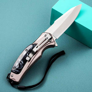 Cuchillo Plegable con Mango de Resina para Dropshipping en Shopify, Herramienta de Supervivencia para Exteriores, Alta Dureza, Multifuncional, para Camping y Uso Diario - Product Image 5