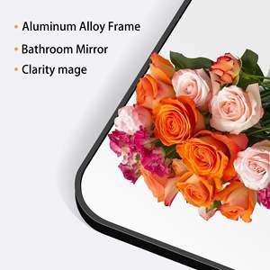 Espejo de baño Autoadhesivo montado en la pared Venta caliente Tipo sin perforación Perfecto para tareas de lavado y maquillaje - Product Image 5