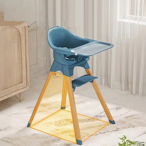 Silla Alta para Bebé de Plástico OEM Barata, 3 en 1, Silla de Alimentación de Lujo de PP, Sillas de Comedor Sólidas para Niños en Existencia - Product Image 5