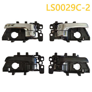 มือจับประตู Justice รุ่น LS0029C 1 สำหรับ Kia Forte Cerato ปี 2009 2011 สีดำเงินเคลือบไฟฟ้า มือจับด้านใน - Product Image 4