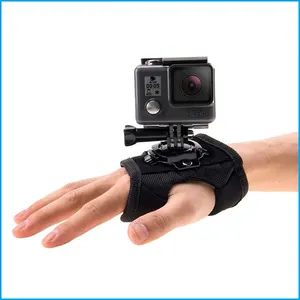 2022new Hot selling For Gopro Hero 3+/3/2/1/5/6 Action Camera 360-degree Rotation Wrist Strap Mount