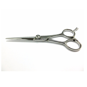 Ciseaux de barbier en acier inoxydable 440C, logo personnalisé, ciseaux de coupe de cheveux professionnels pour salon, avec boîte de beauté - Product Image 2