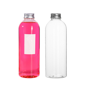 Food Grade Empty Transparent Beverage Milk Juice 250 ml <strong>500</strong> ml PLA <strong>Plastic</strong> Drinking <strong>Bottle</strong> With Cap - Product Image 1