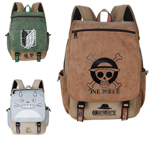 46 Styles Fairy Tail Shingeki No Kyojin <span class=keywords><strong>Tokyo</strong></span> <span class=keywords><strong>Ghoul</strong></span> Demon Slayer Totoro Luffy Chopper Anime <span class=keywords><strong>Sac</strong></span> à <span class=keywords><strong>dos</strong></span> Sacs d'école pour femmes et enfants - Product Image 1