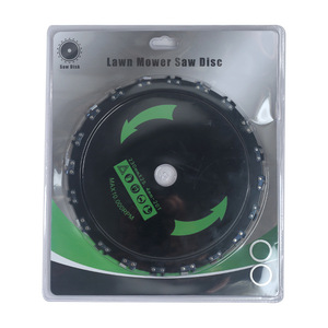 Disco de sierra para cortacésped de 230 mm y 20 dientes, cuchilla rotativa para cortar maleza en el jardín - Product Image 4