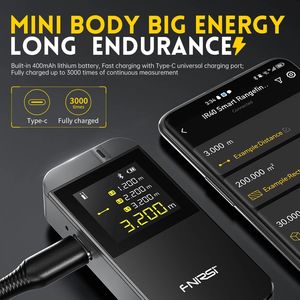 FNIRSI IR40 40M télémètre <span class=keywords><strong>Laser</strong></span> industriel avec connectivité App télémètre précis Construction Roulette dessin caractéristique - Product Image 4