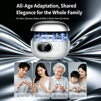 Coupe-ongles électrique à double lame, brevet américain, interrupteur adulte/enfant à une touche, rechargeable, sans fil