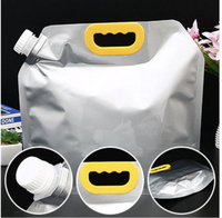 Sachets Doypack Biodégradables Personnalisables avec Bec Verseur en Feuille d'Aluminium pour l'Emballage de Recharges de Détergent Liquide et Shampoing