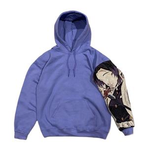 Sweat à capuche en tissu jacquard à l'effigie d'anime tendance - Product Image 3