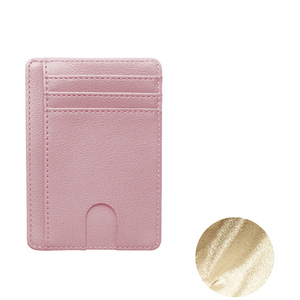 Hombre monederos ultrafino Mini <span class=keywords><strong>banco</strong></span> de negocios tarjetero cartera Simple negro Anti Rfid bloqueo tarjetas cubierta bolsa - Product Image 5