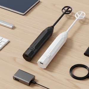 Moussoir à <span class=keywords><strong>lait</strong></span> électrique portatif pour la maison, <span class=keywords><strong>appareil</strong></span> à mousse <span class=keywords><strong>de</strong></span> café, mélangeur, bâtonnet mélangeur, <span class=keywords><strong>mousseur</strong></span> à <span class=keywords><strong>lait</strong></span> électrique portable - Product Image 3