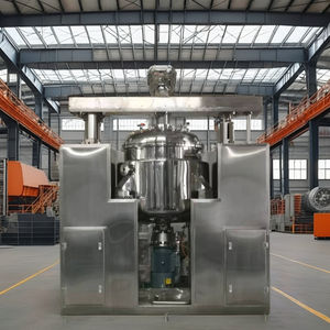 Mesin pembuat kosmetik campuran krim kecantikan Losion vakum Emulsifier spektrizer sistem Emulsifier vakum - Product Image 3