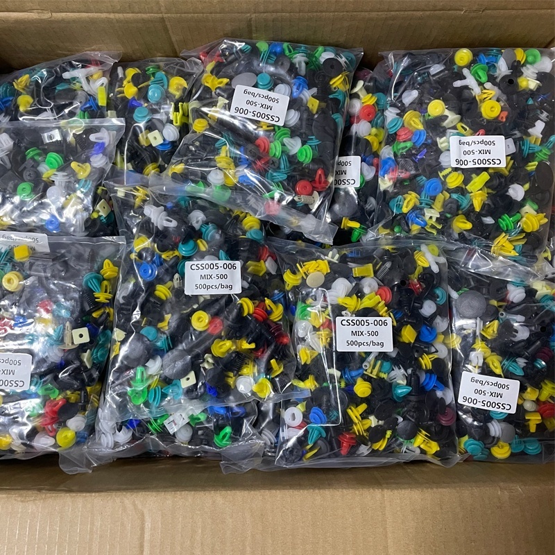 690PCS Push Pin Rivet Car Automotive Trim Clip Panel Body Interior Assortment Kit