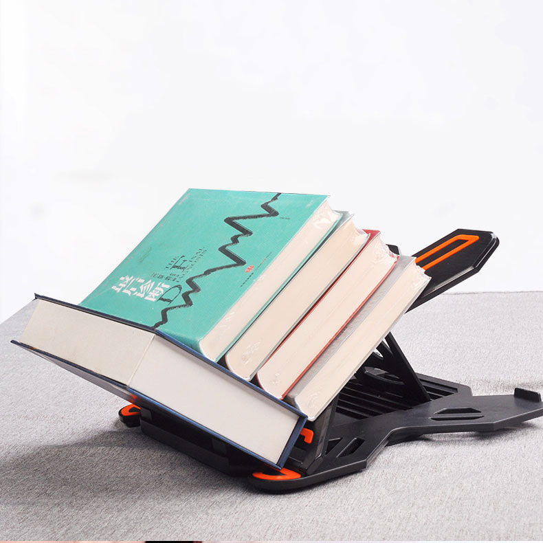 Adjustable Laptop Stand - Foldable, Portable Riser With Phone Holder, Fits 10-17" Laptops