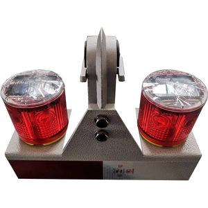 Feu de signalisation solaire LED Szsw2730 rouge en aluminium IP65 pour tour électrique, poteau d'éclairage public, signal anti-collision pour câble - Product Image 1